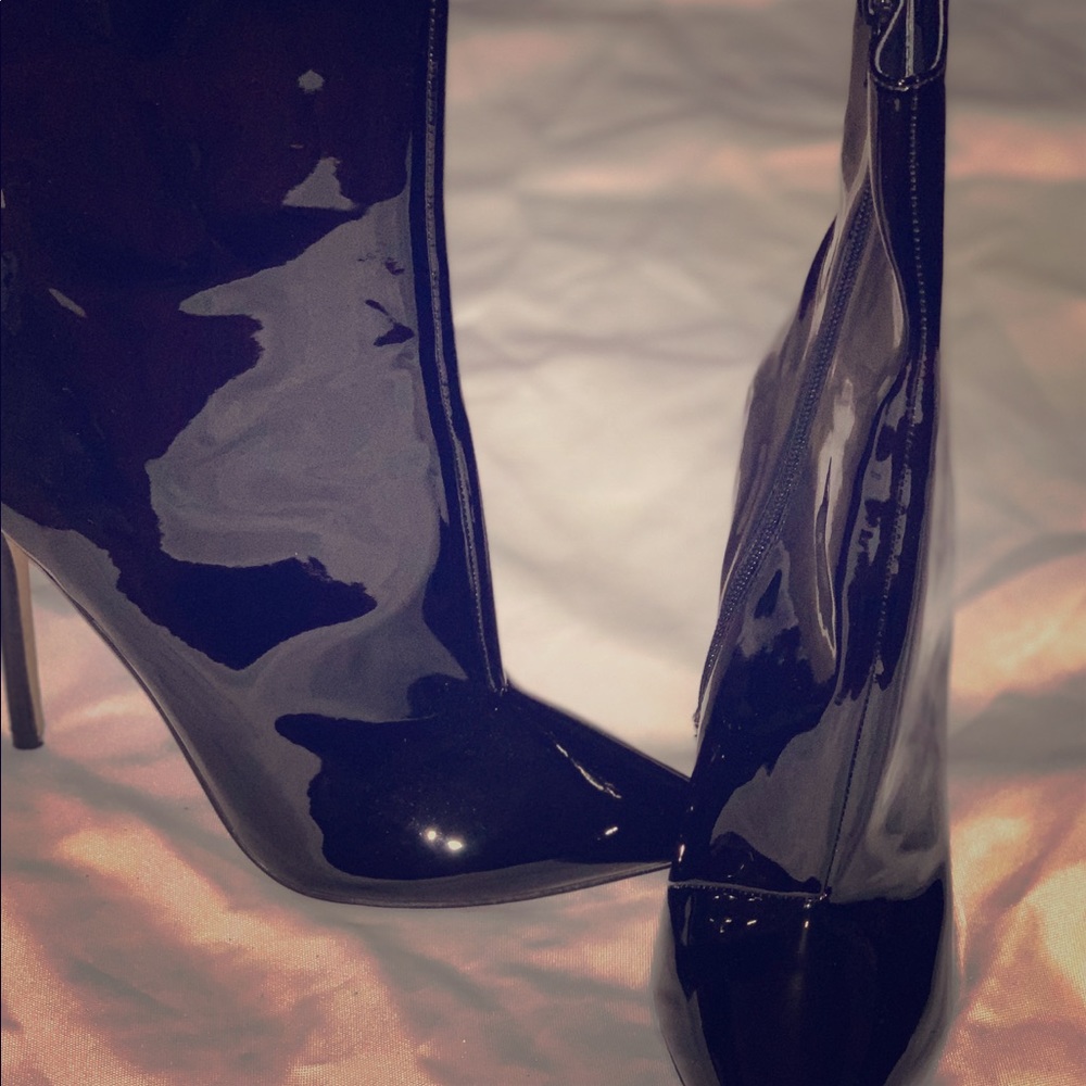 Black heels